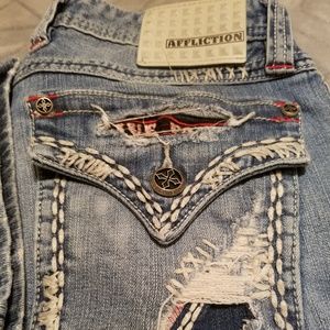 Mens Affliction Jeans